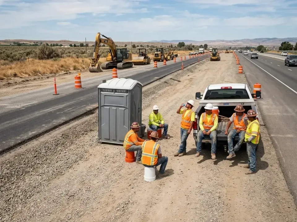 highway-road-construction-crew-007 — frequently asked questions, Porta Potty and Restroom Rentals in Denver, CO